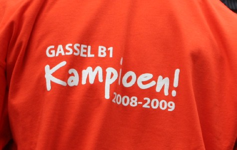 Gassel B1 kampioen 2008-2009 / 16 mei 2009 / foto 10