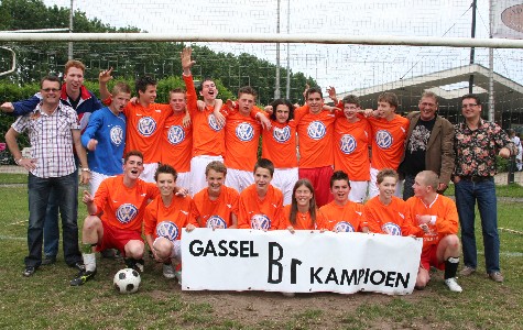 Gassel B1 kampioen 2008-2009 / 16 mei 2009 / foto 5