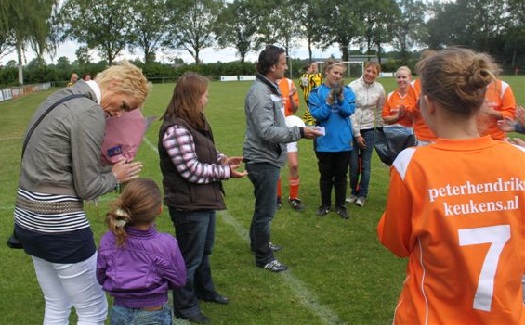 Afscheid trainer dameselftal Geert Linders / 15 mei 2011 / foto 8