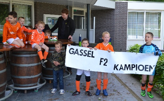 Gassel F2 voorjaarskampioen 2014 / 17 mei 2014 / foto 22