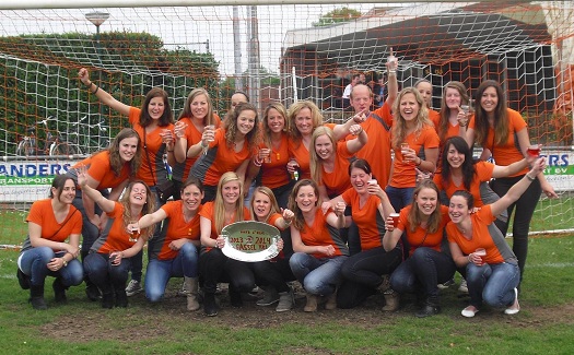 Gassel vrouwen 1 kampioen 2013-2014 / 27 april 2014 / foto 35