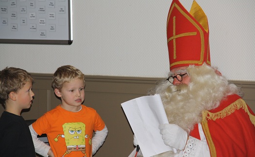 Sinterklaas bij jeugd VV Gassel / 27 november 2013 / foto 8