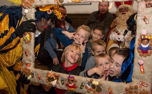 Sinterklaas bij jeugd VV Gassel / 03 december 2014 / foto 18