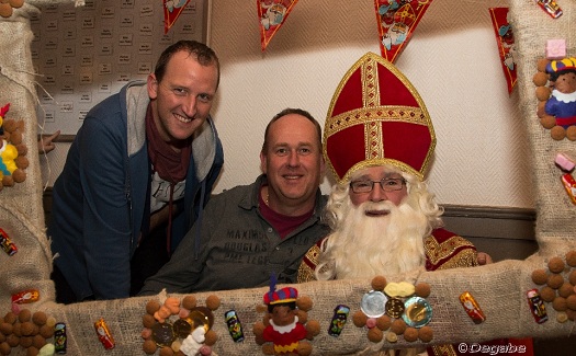 Sinterklaas bij jeugd VV Gassel / 03 december 2014 / foto 19