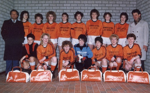Gassel dames 1 - seizoen 1987-1988