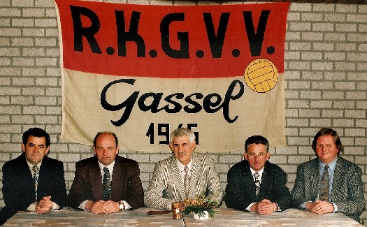 Bestuur VV Gassel juni 1996