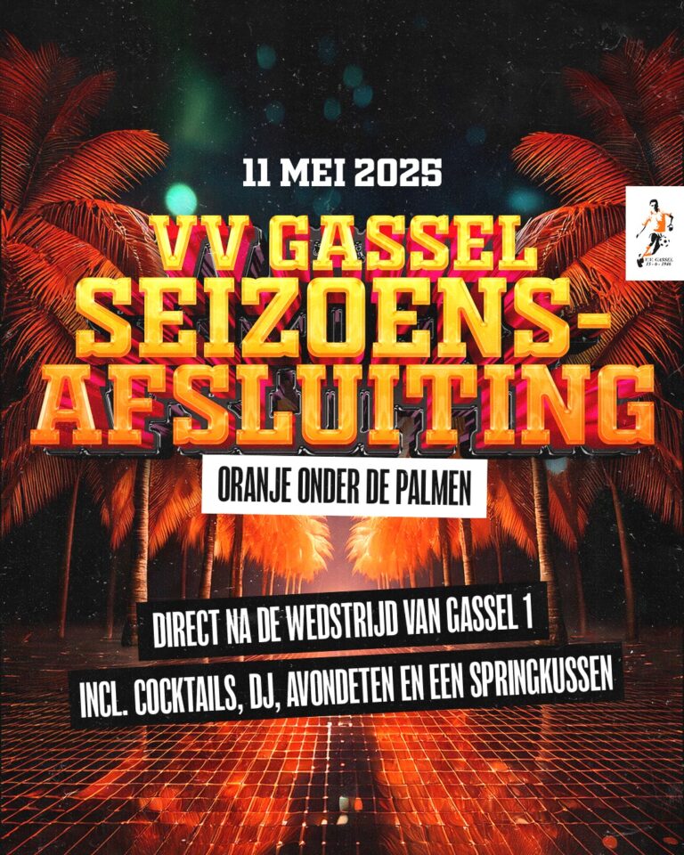 Seizoensafsluiting 2024 – 2025